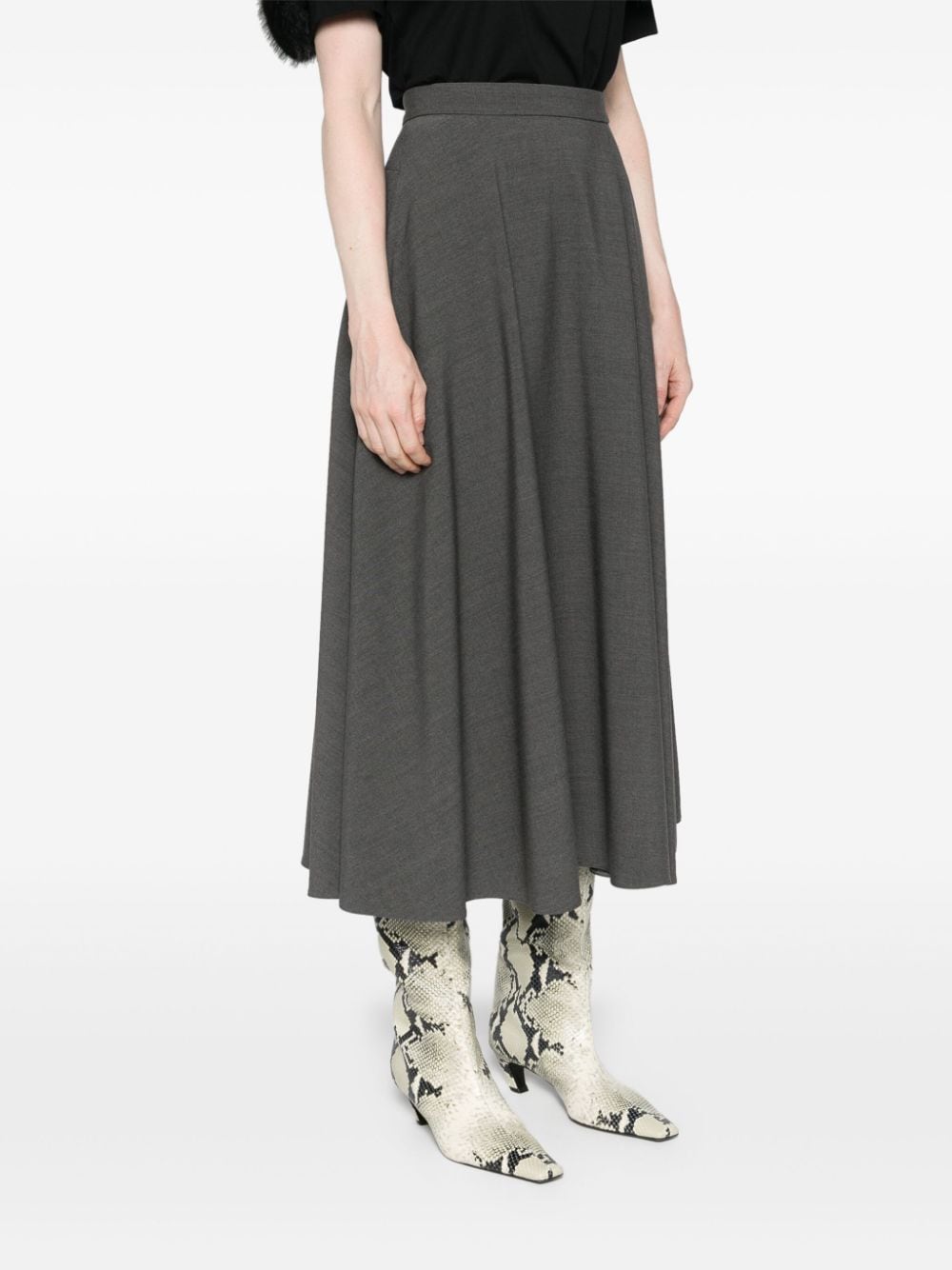 Valentino Skirts Grey - VivaceVenus