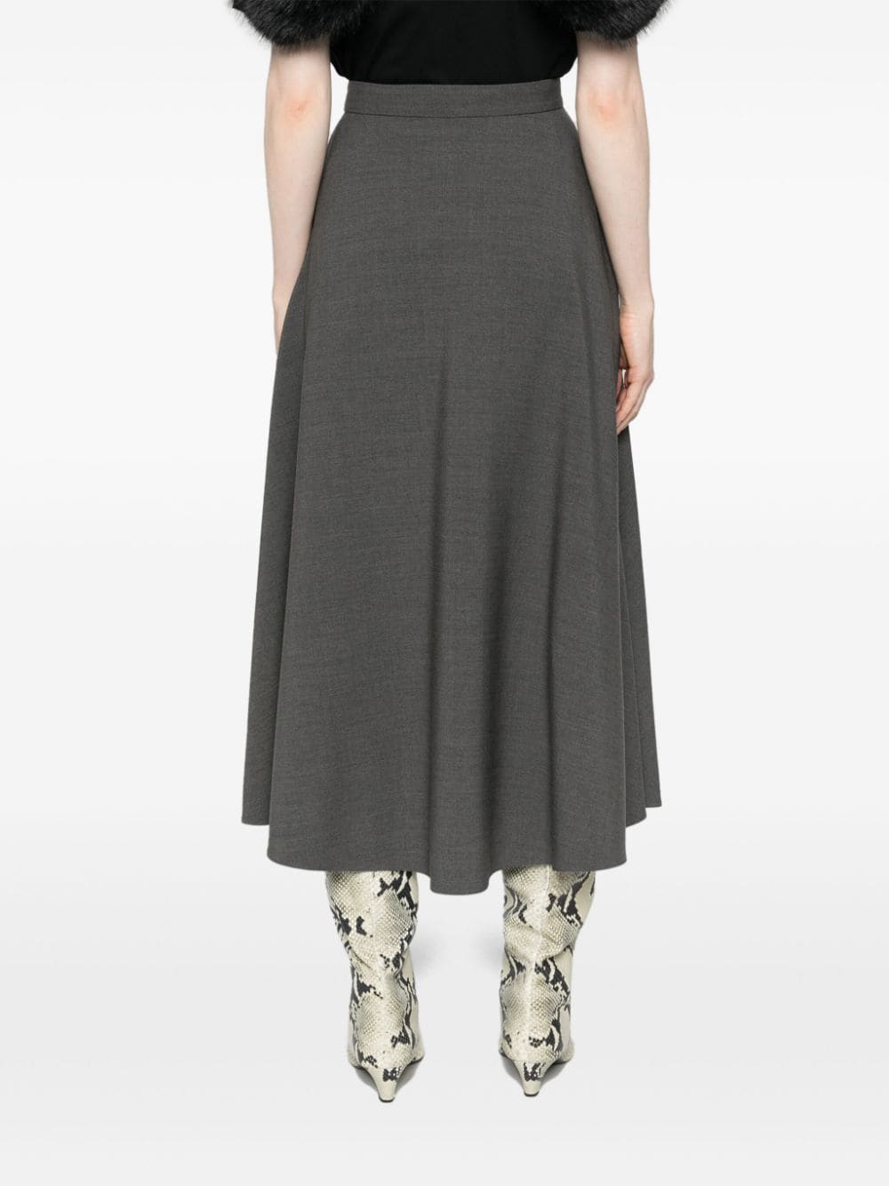 Valentino Skirts Grey - VivaceVenus