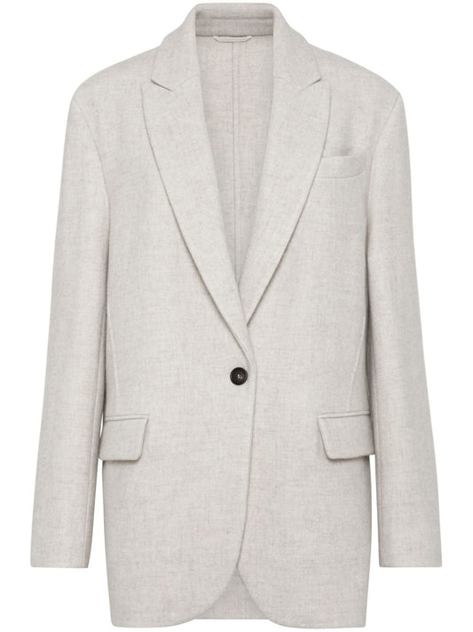 Brunello Cucinelli Jackets Light Grey