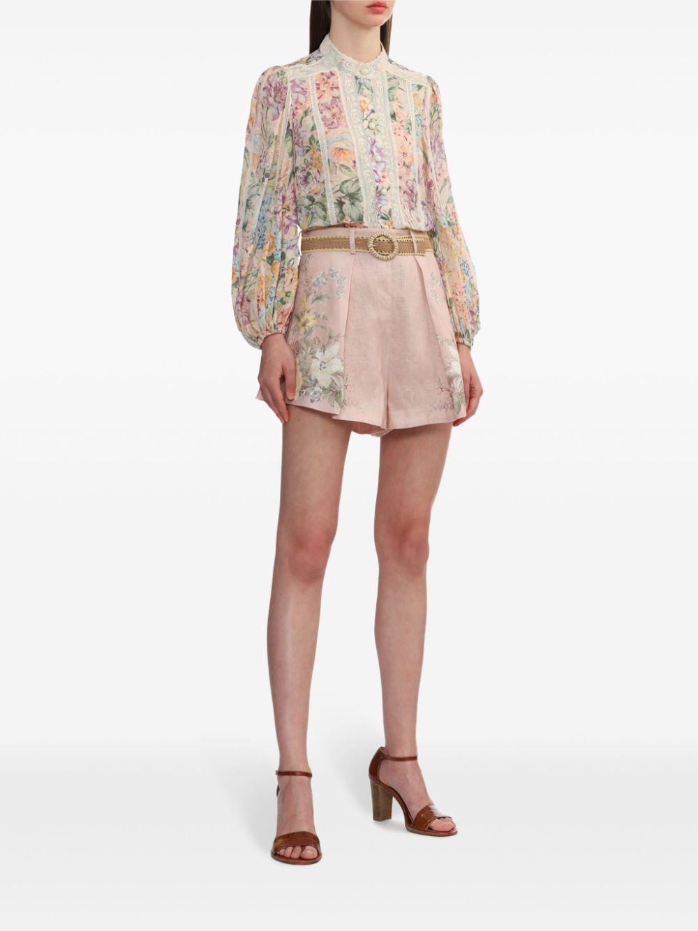 Zimmermann Shorts Pink - VivaceVenus