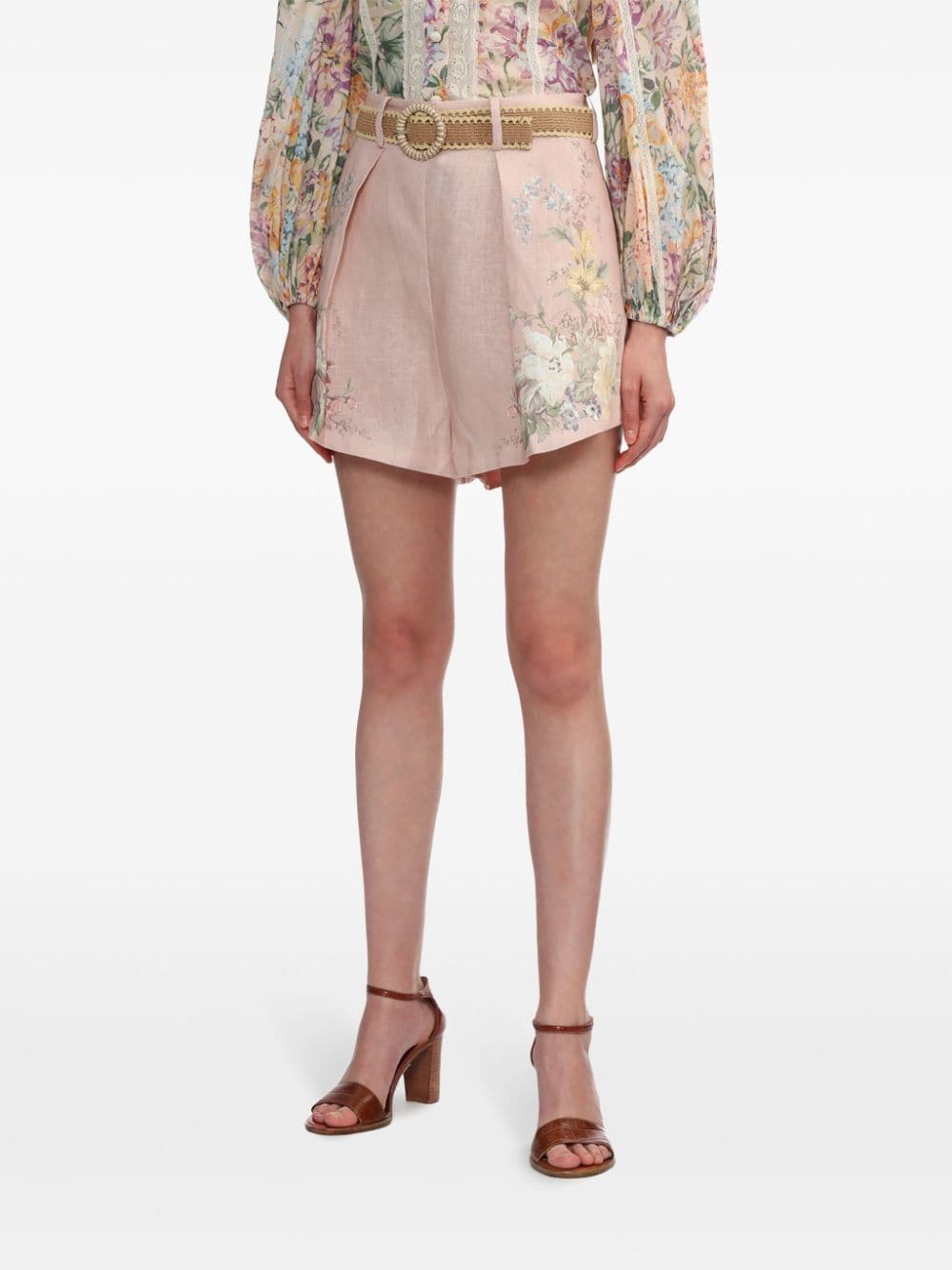 Zimmermann Shorts Pink - VivaceVenus