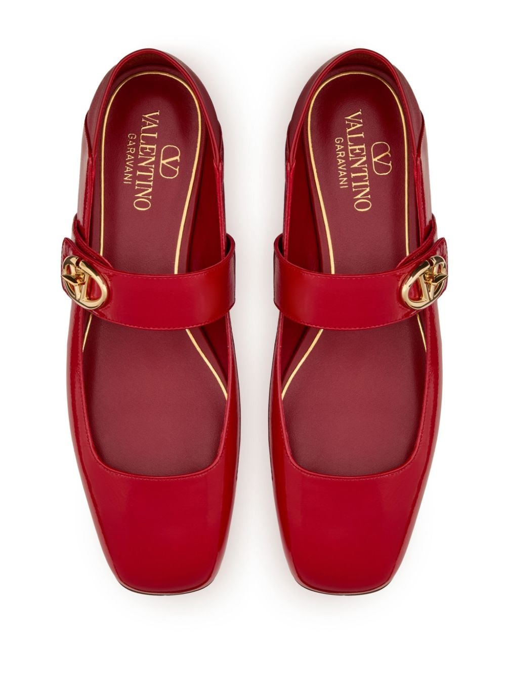 Valentino Garavani Flat shoes Red - VivaceVenus