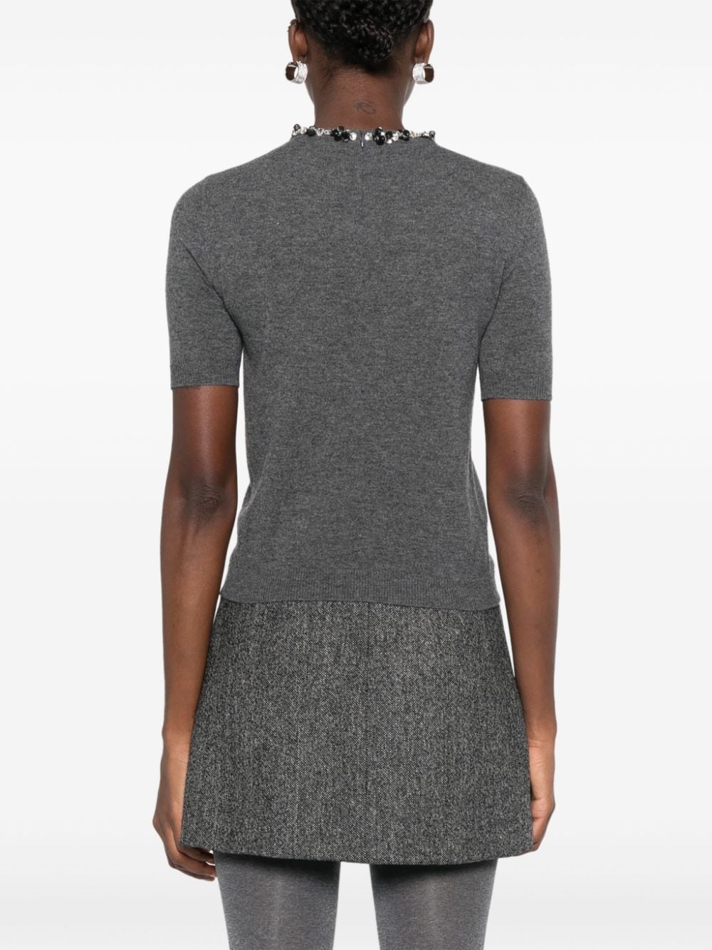 Valentino Top Grey - VivaceVenus