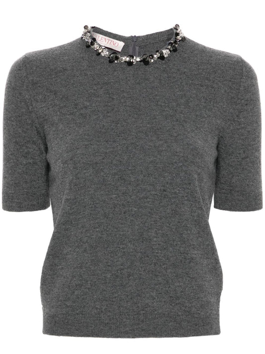 Valentino Top Grey - VivaceVenus