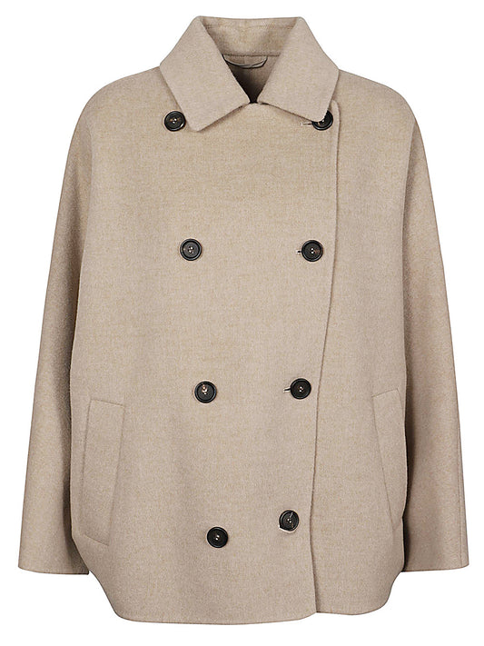 Brunello Cucinelli Coats Beige - VivaceVenus