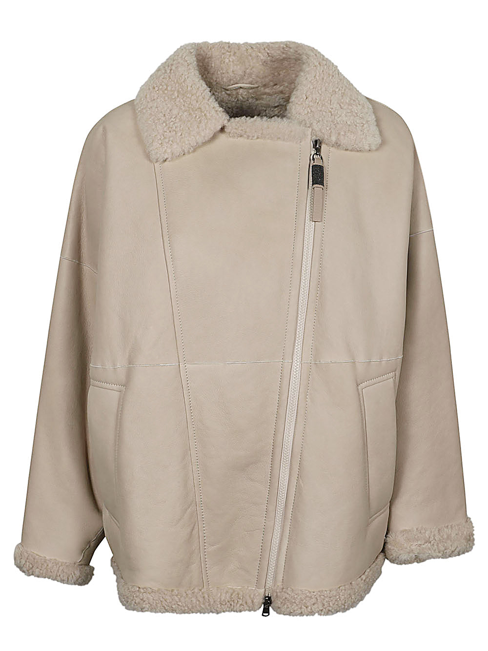 Brunello Cucinelli Jackets Ivory - VivaceVenus