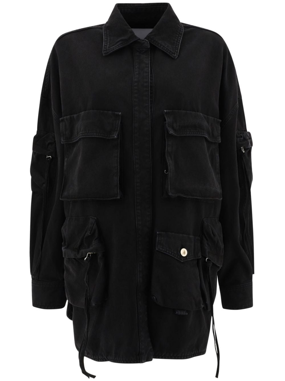 The Attico Coats Black - VivaceVenus