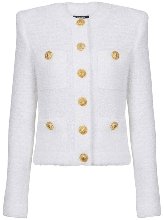 Balmain Jackets White - VivaceVenus