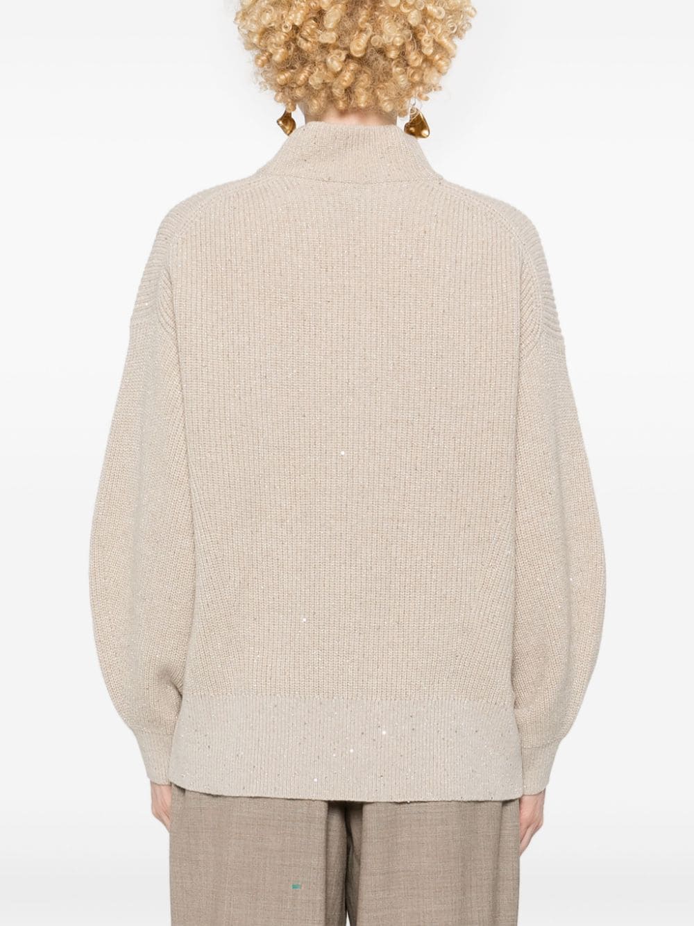 Brunello Cucinelli Sweaters Beige - VivaceVenus