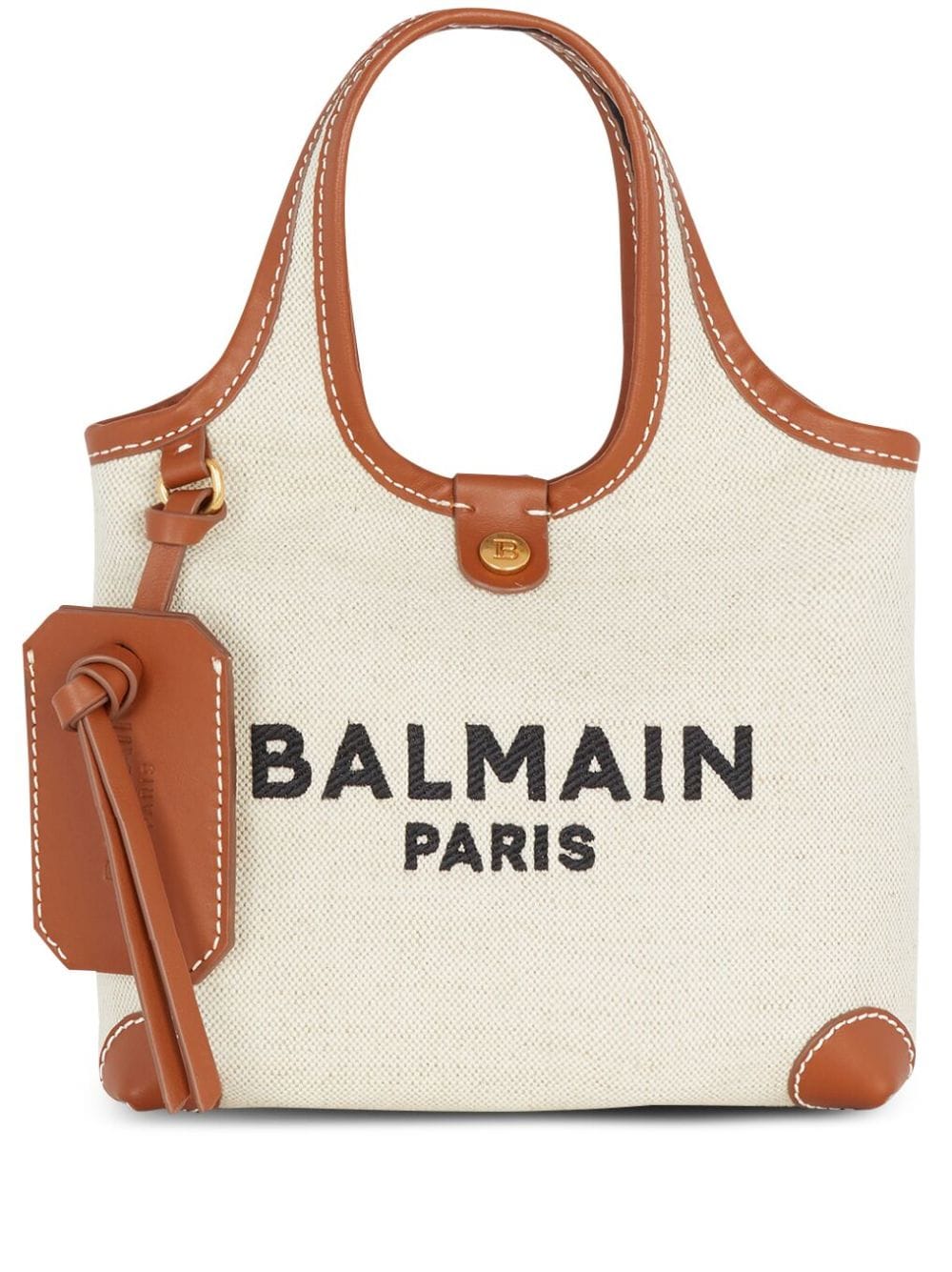 Balmain Bags.. Leather Brown