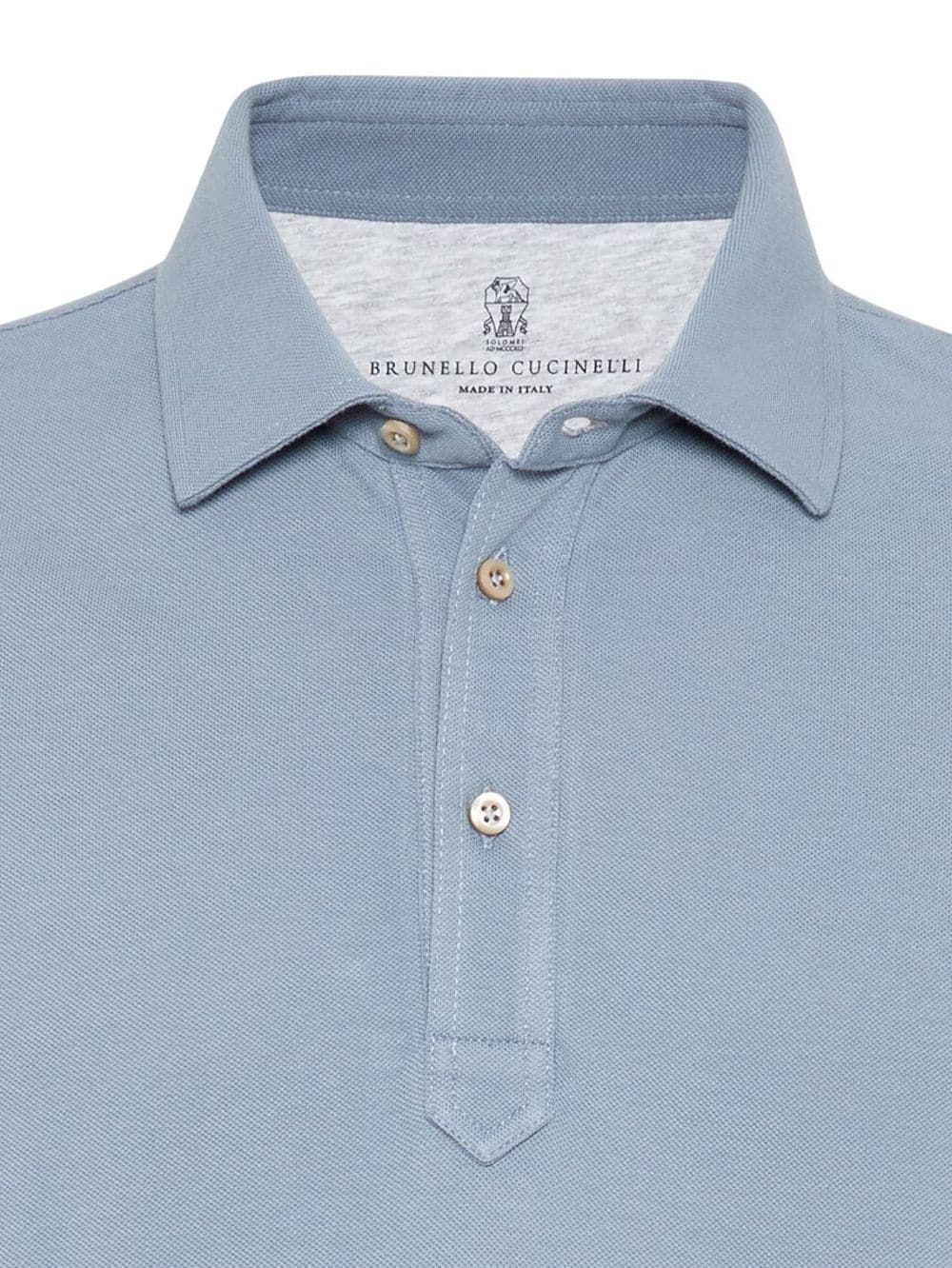 Brunello Cucinelli T-shirts and Polos Clear Blue - VivaceVenus