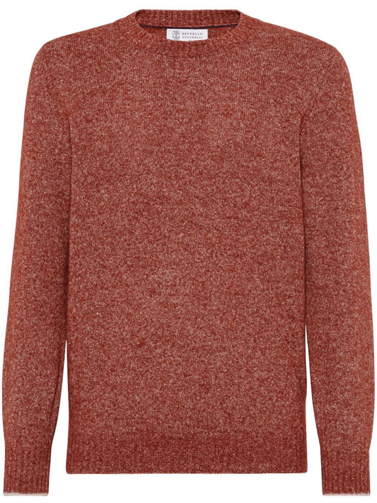 Brunello Cucinelli Sweaters Coral Red - VivaceVenus