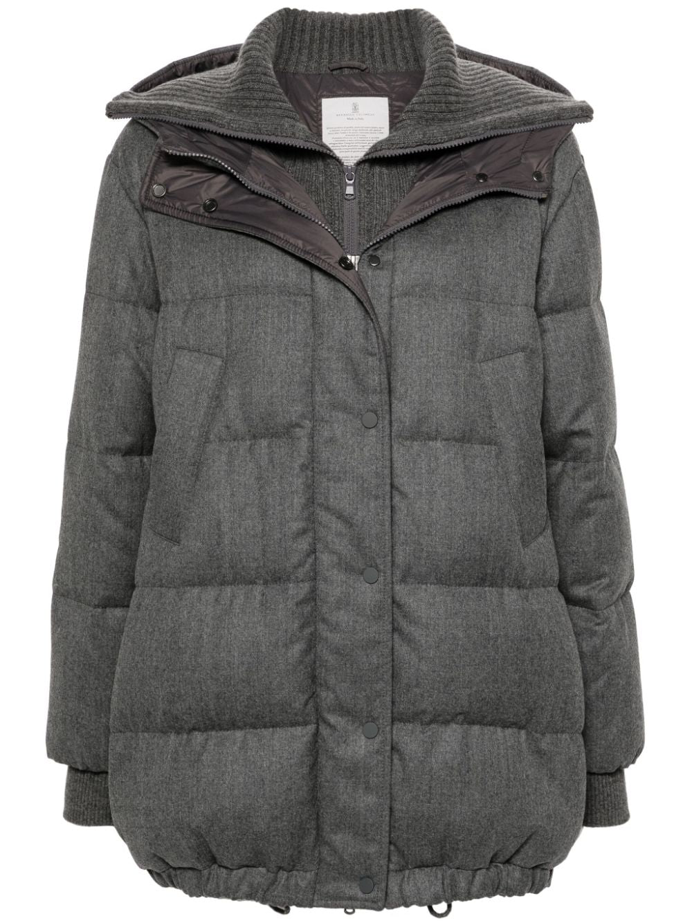 Brunello Cucinelli Coats Grey