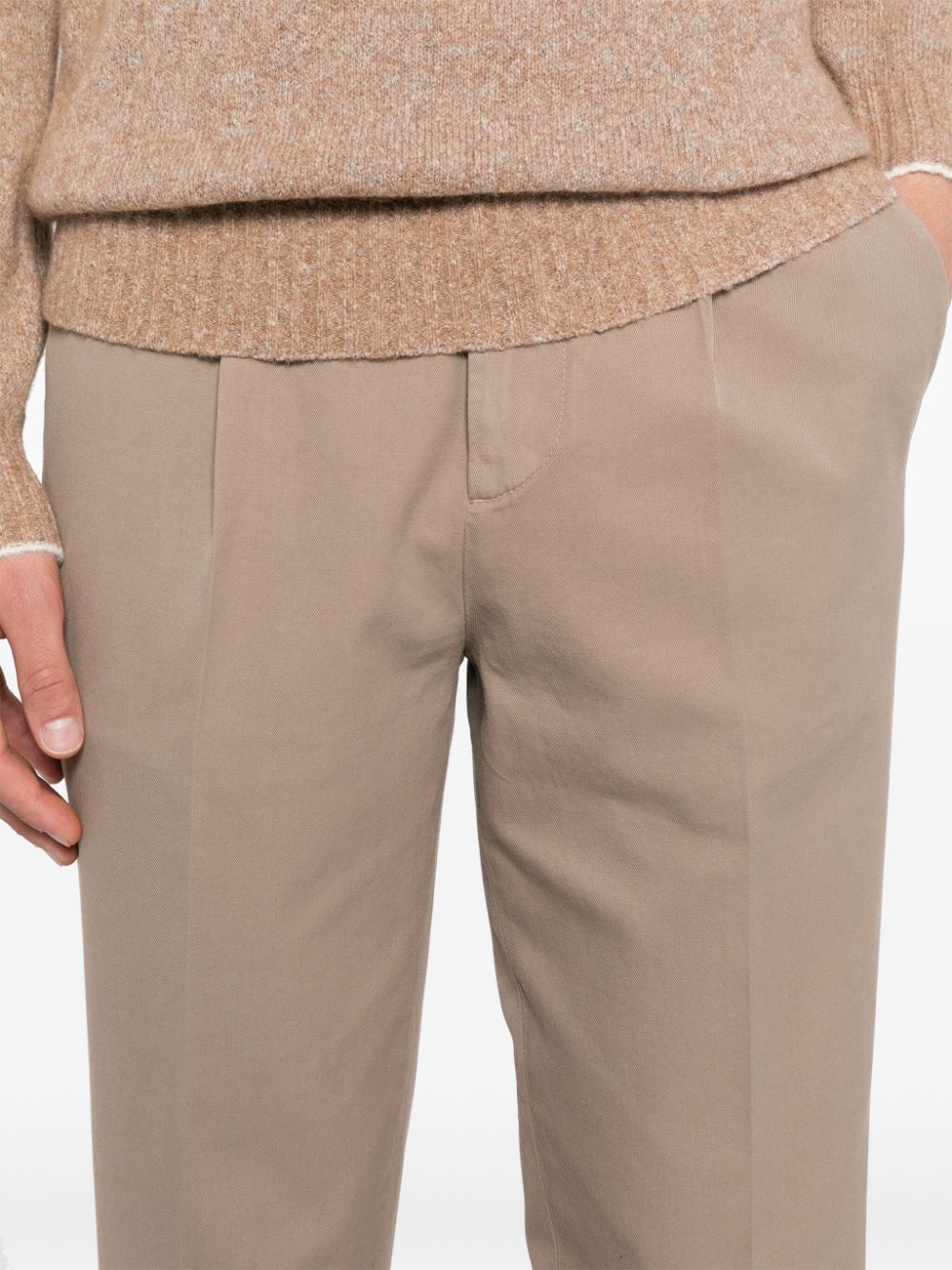 Brunello Cucinelli Trousers Brown - VivaceVenus