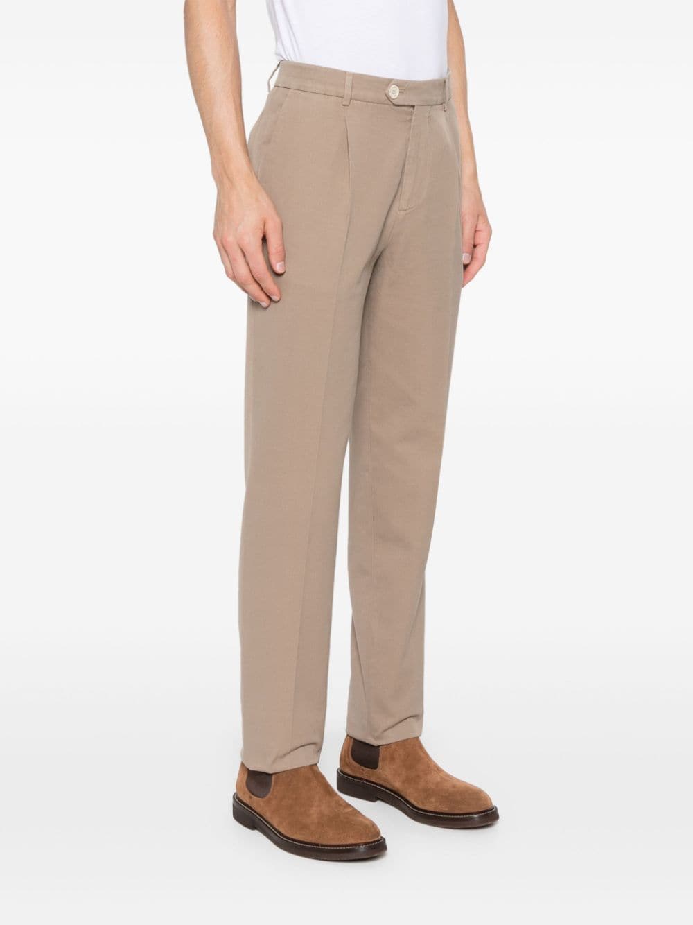 Brunello Cucinelli Trousers Brown - VivaceVenus