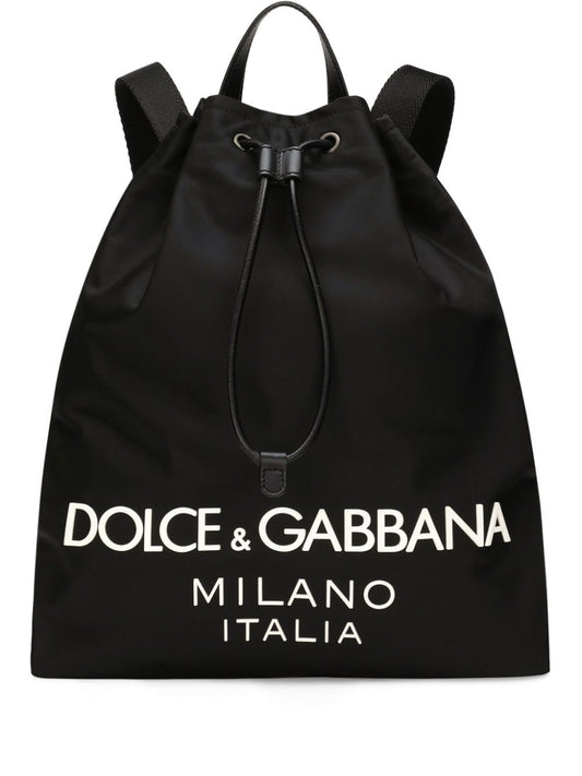 Dolce & Gabbana logo print Black Bag - VivaceVenus