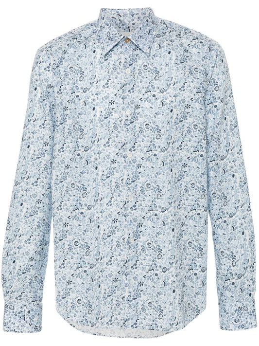 Paul Smith Shirts Clear Blue - VivaceVenus