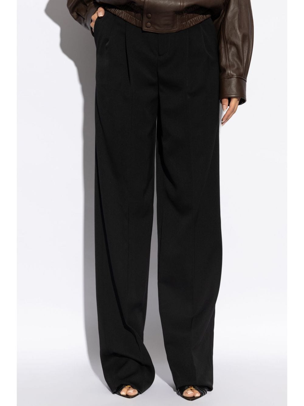 Saint Laurent  Trousers Black - VivaceVenus