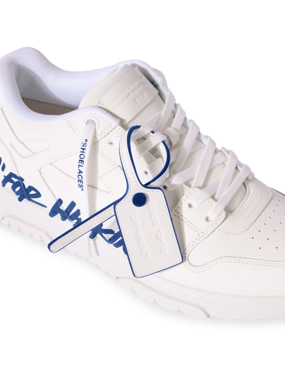 Off White Sneakers Clear Blue - VivaceVenus