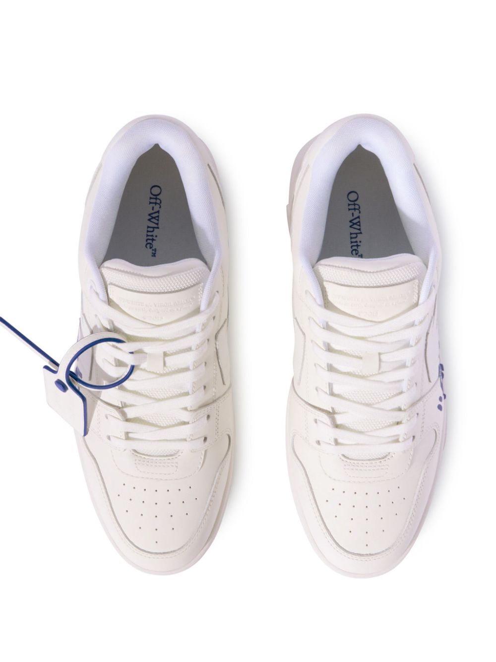 Off White Sneakers Clear Blue - VivaceVenus