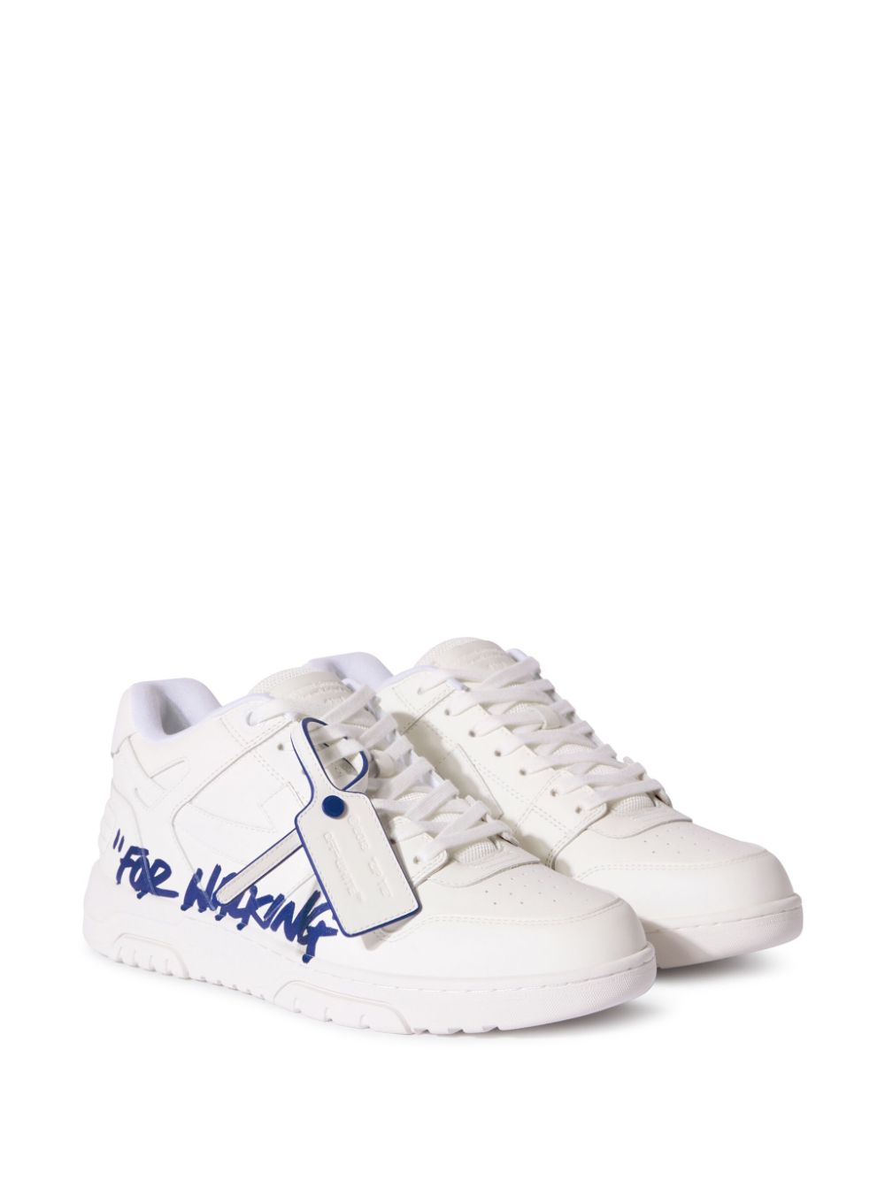 Off White Sneakers Clear Blue - VivaceVenus