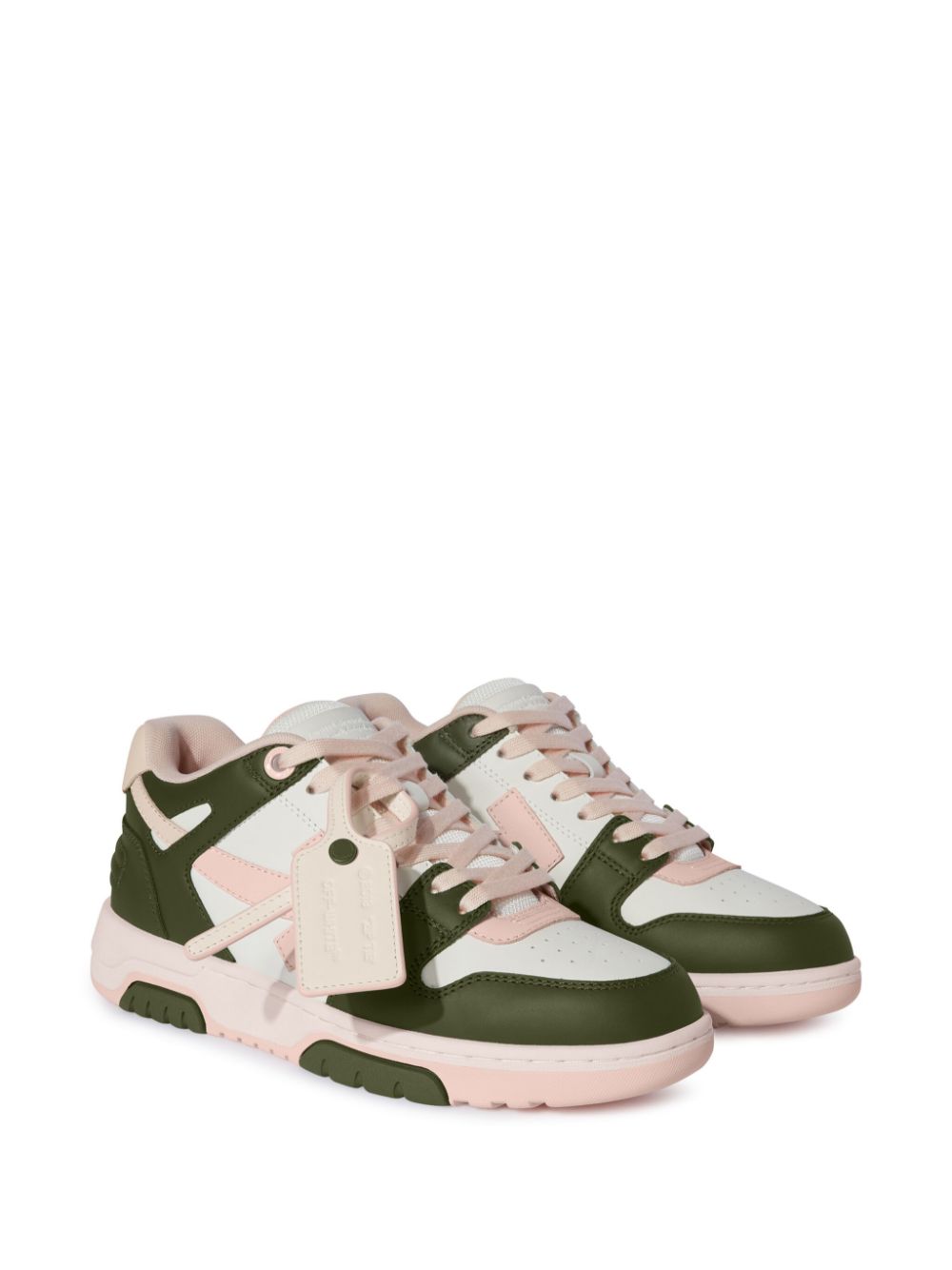 Off White Sneakers Green - VivaceVenus