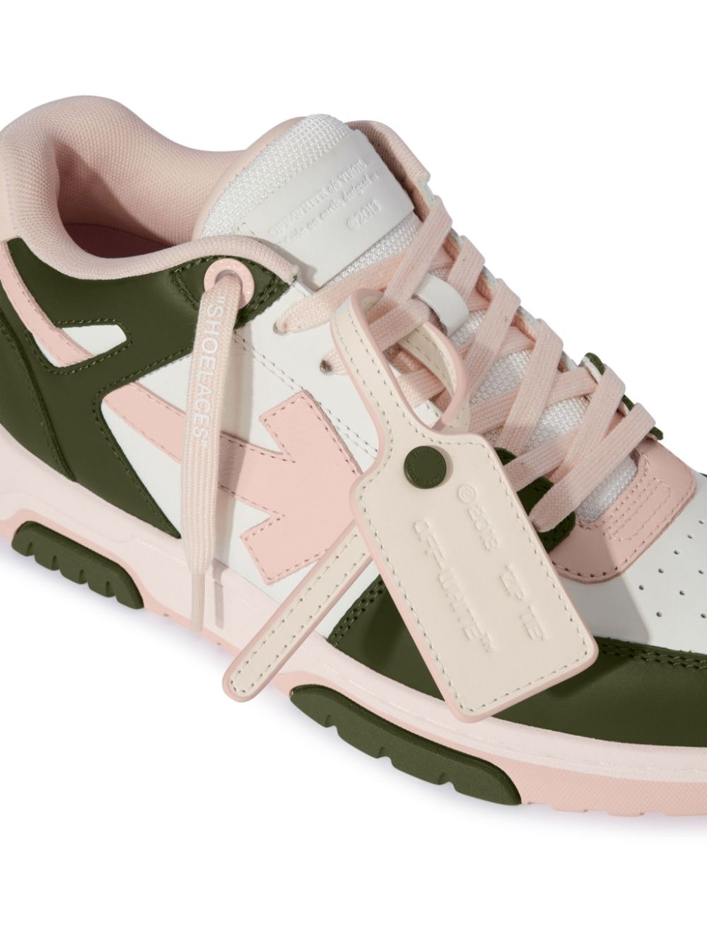 Off White Sneakers Green - VivaceVenus