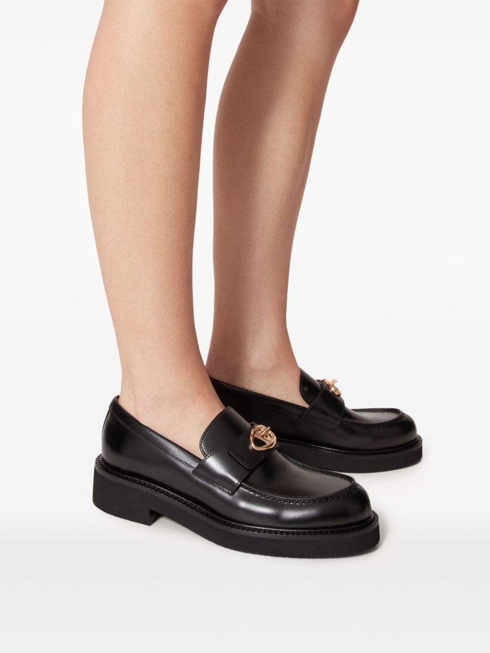 Valentino Garavani Flat shoes Black - VivaceVenus