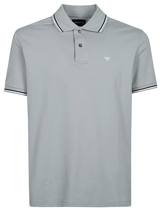 Emporio Armani T-shirts and Polos Clear Blue - VivaceVenus