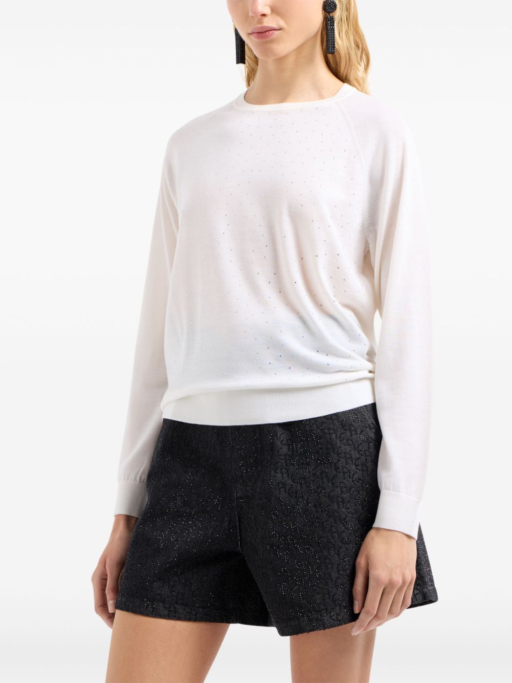 Emporio Armani Sweaters White - VivaceVenus