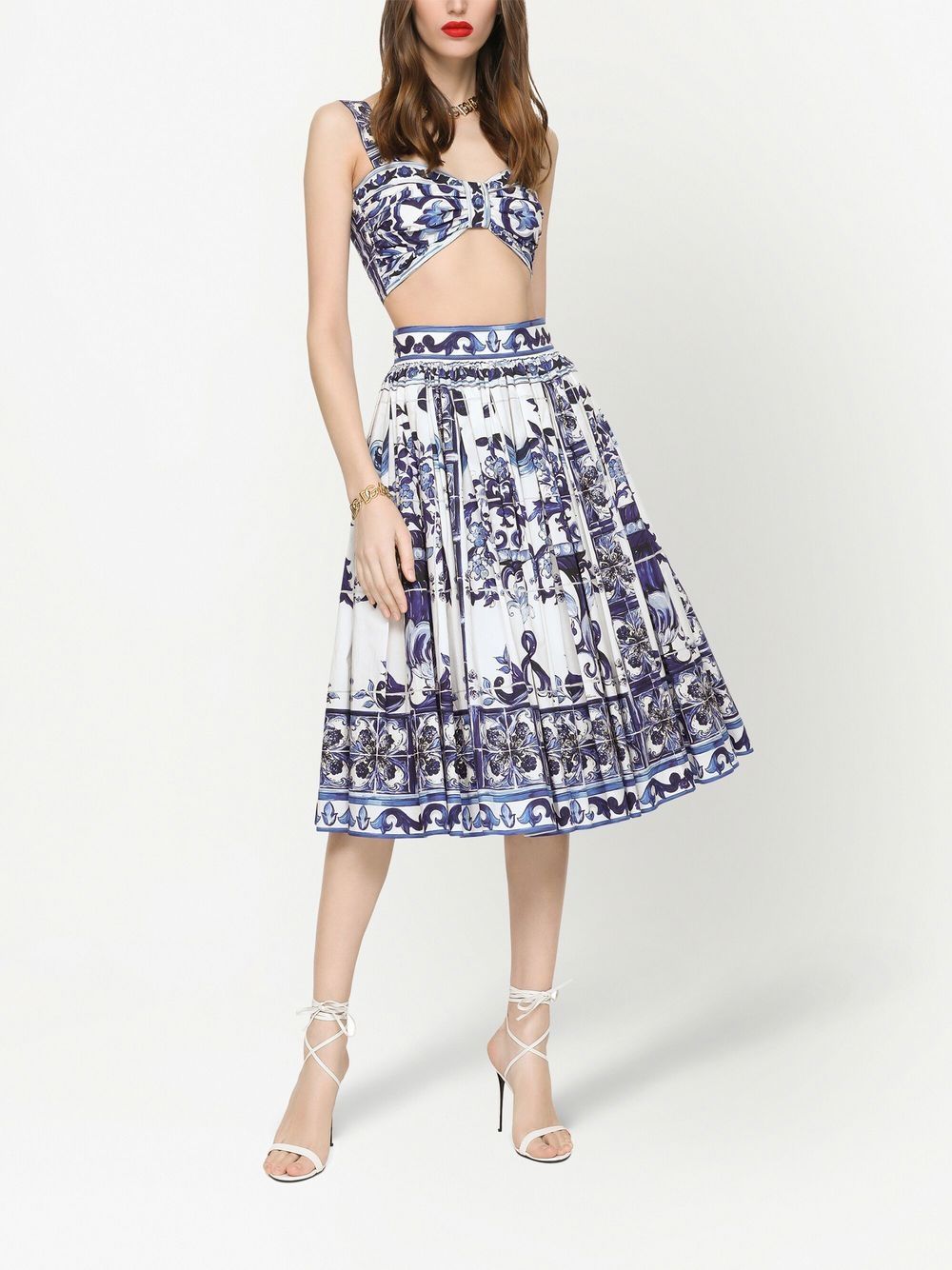 Dolce & Gabbana Skirts Clear Blue - VivaceVenus