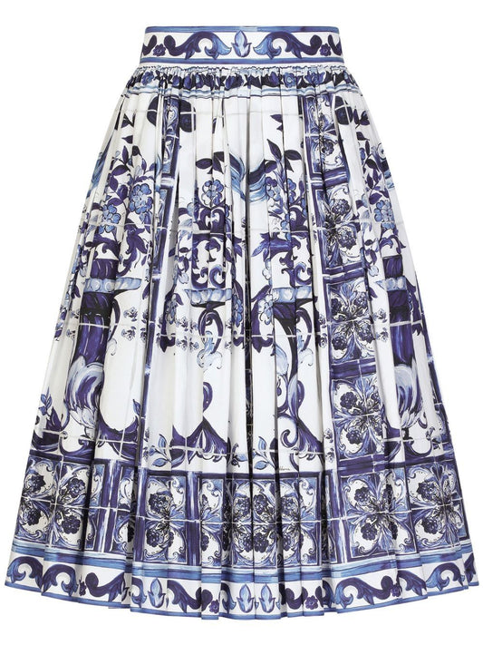 Dolce & Gabbana Skirts Clear Blue - VivaceVenus