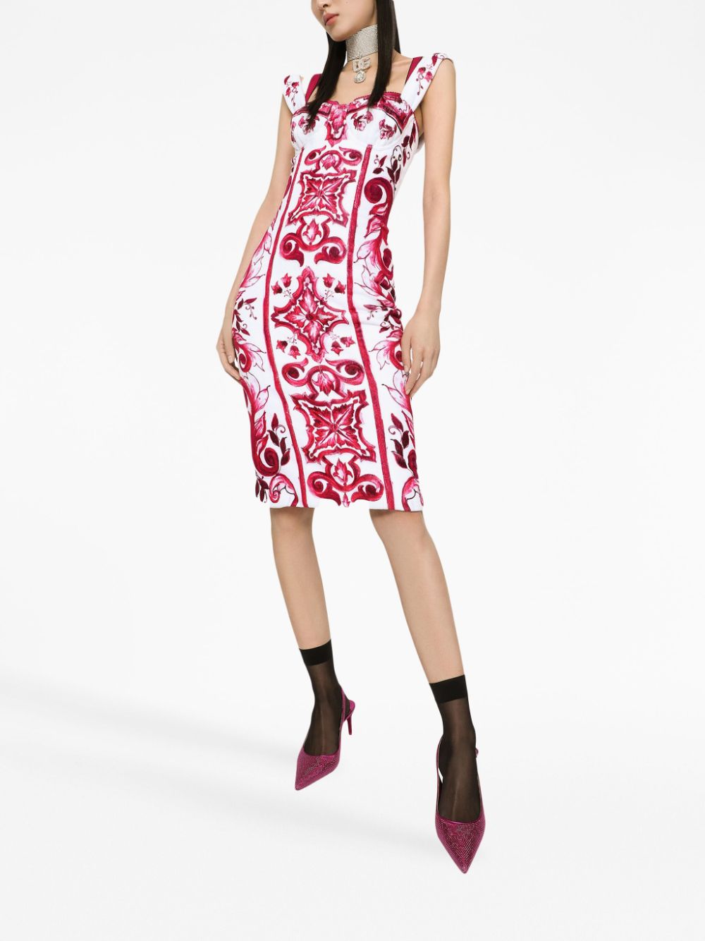 Dolce & Gabbana Dresses Fuchsia - VivaceVenus