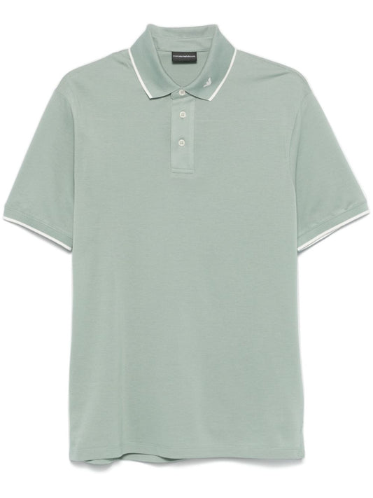 Emporio Armani T-shirts and Polos Clear Blue - VivaceVenus