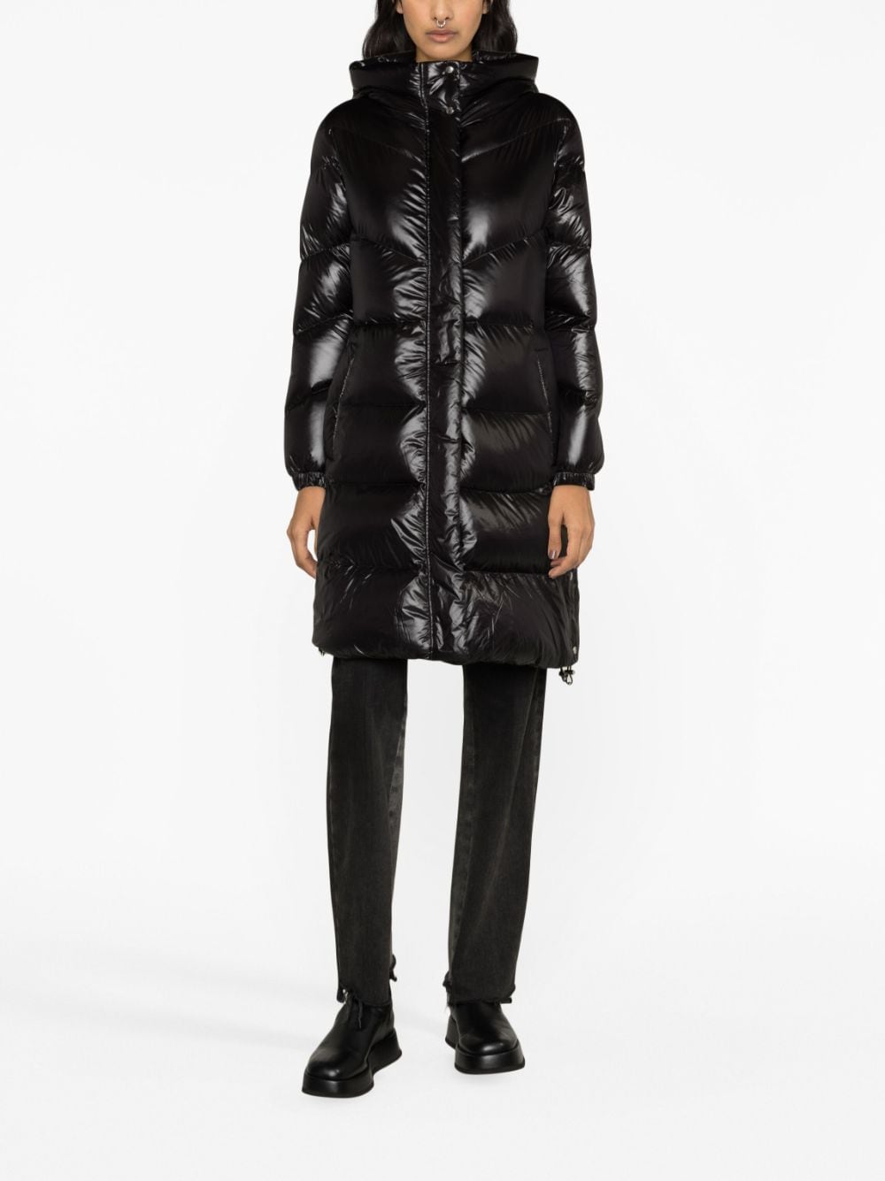 Woolrich Coats Black - VivaceVenus