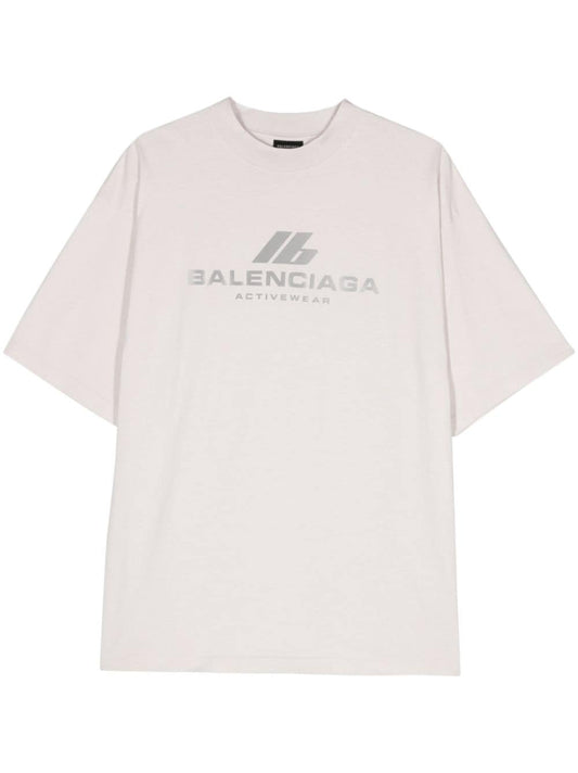 Balenciaga T-shirts and Polos Light Grey - VivaceVenus