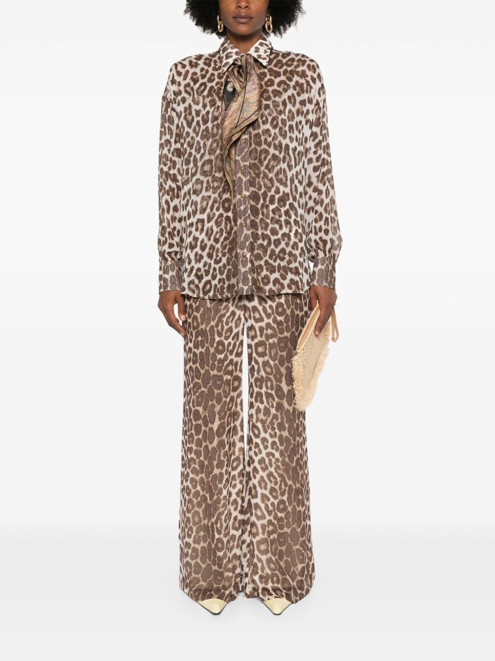 Zimmermann Trousers Brown - VivaceVenus