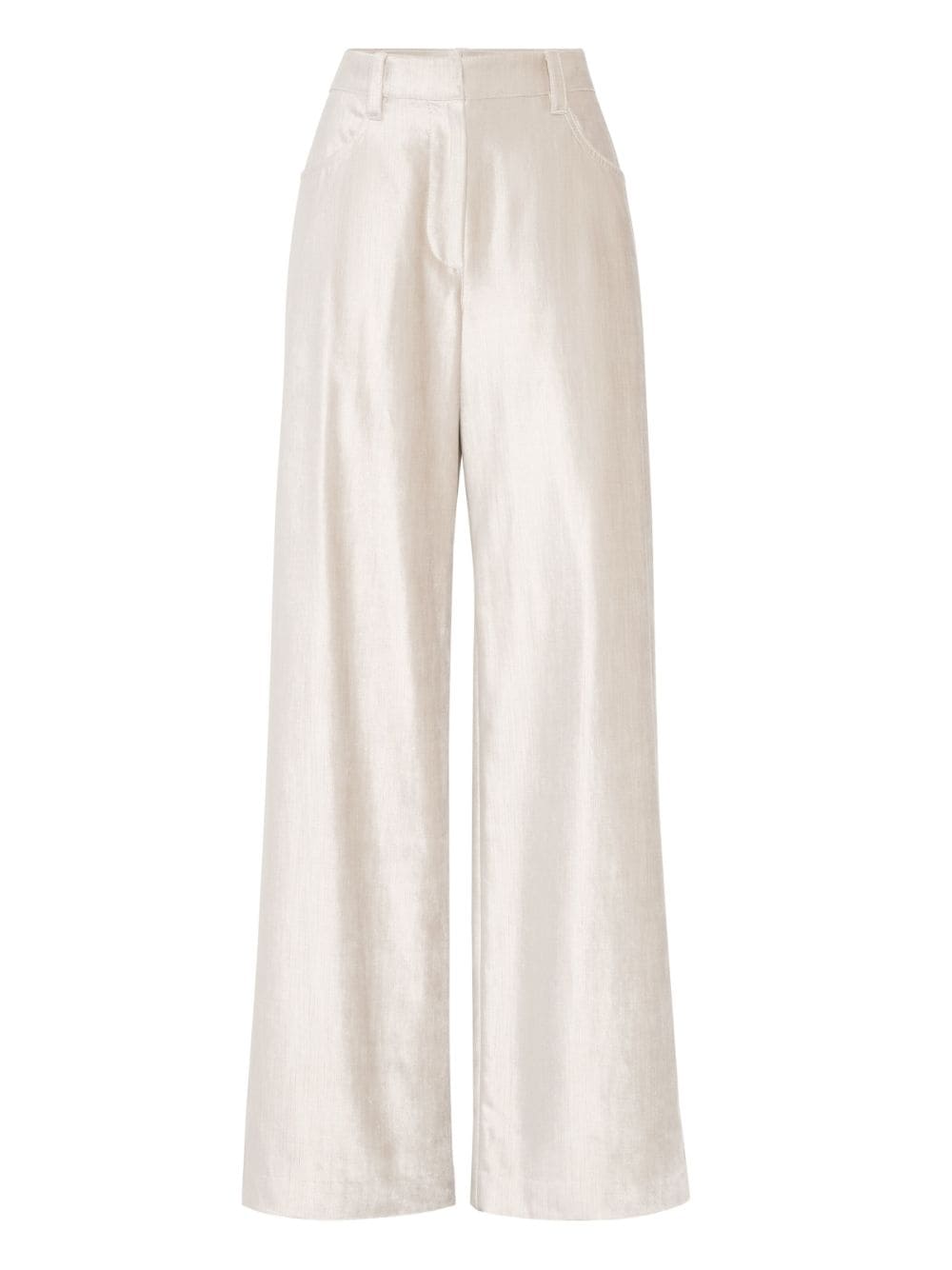 Brunello Cucinelli Trousers Beige - VivaceVenus