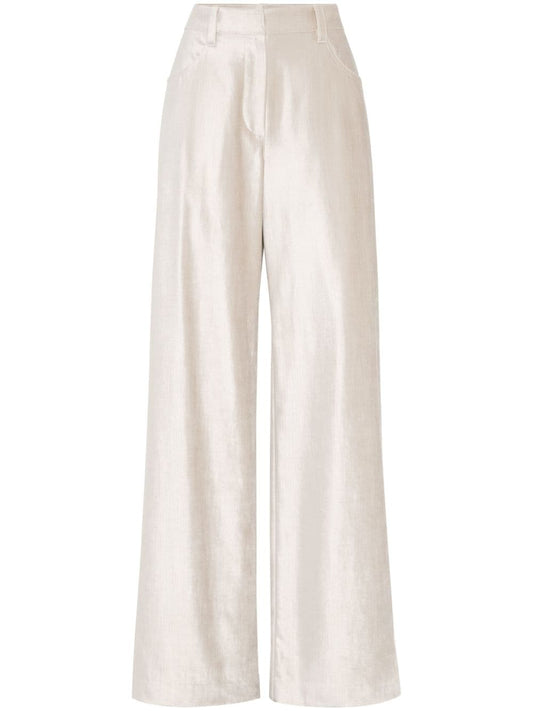 Brunello Cucinelli Trousers Beige - VivaceVenus