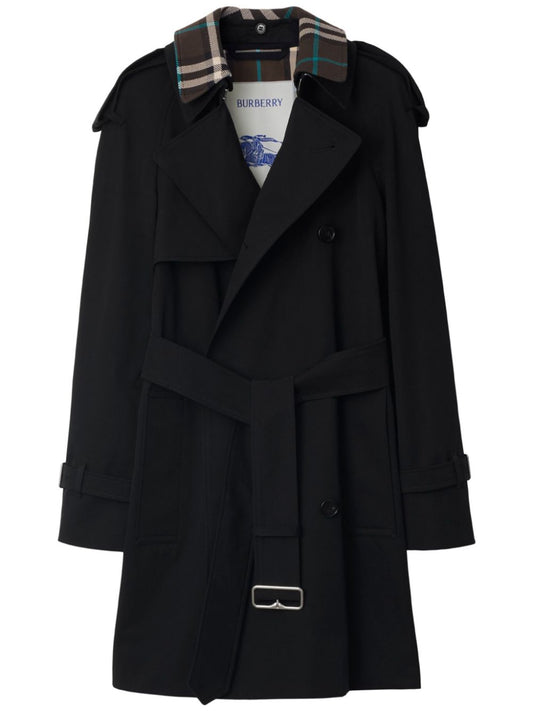 Burberry Coats Black - VivaceVenus