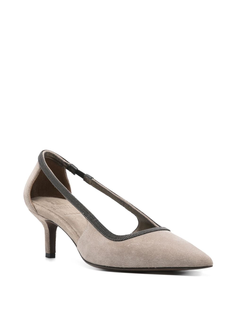 Brunello Cucinelli With Heel Grey - VivaceVenus