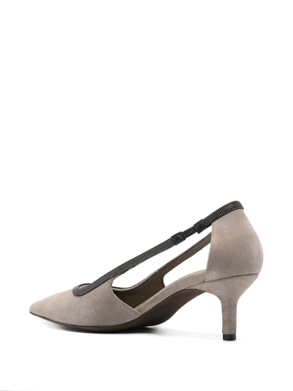 Brunello Cucinelli With Heel Grey - VivaceVenus