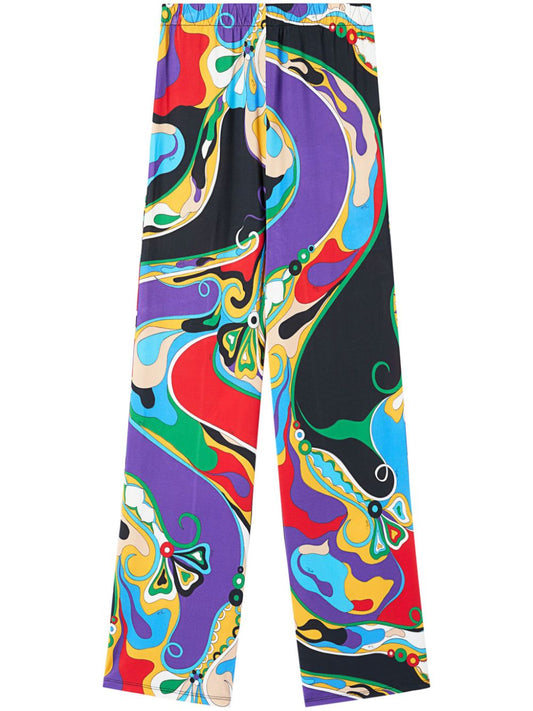 Pucci Trousers Purple - VivaceVenus