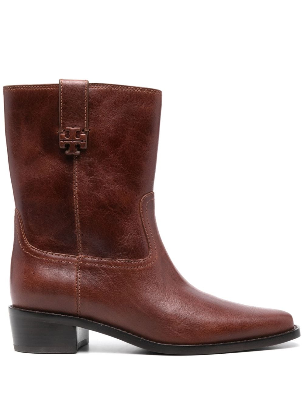 Tory Burch Boots Leather Brown - VivaceVenus