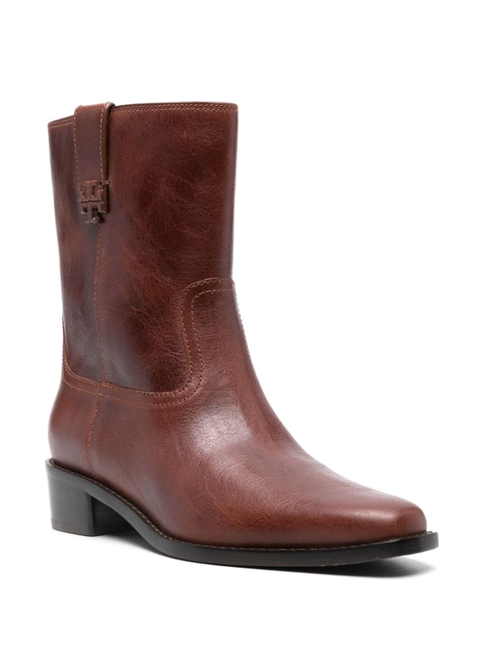 Tory Burch Boots Leather Brown - VivaceVenus