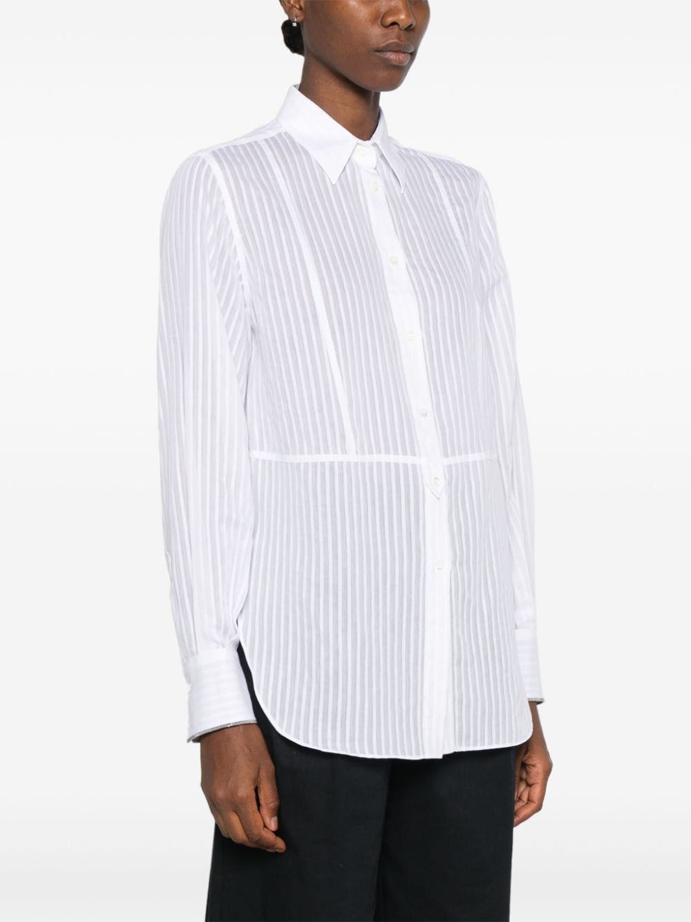 Brunello Cucinelli Shirts White - VivaceVenus