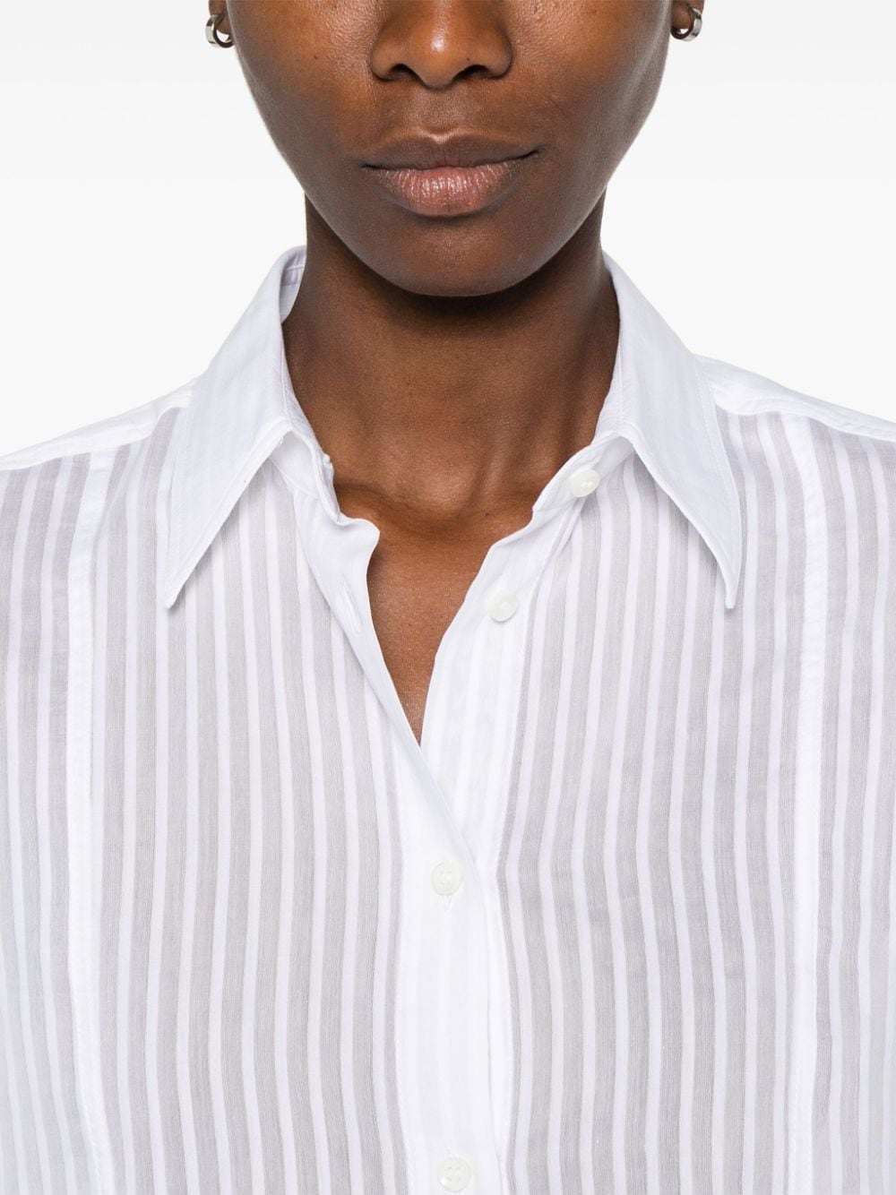 Brunello Cucinelli Shirts White - VivaceVenus