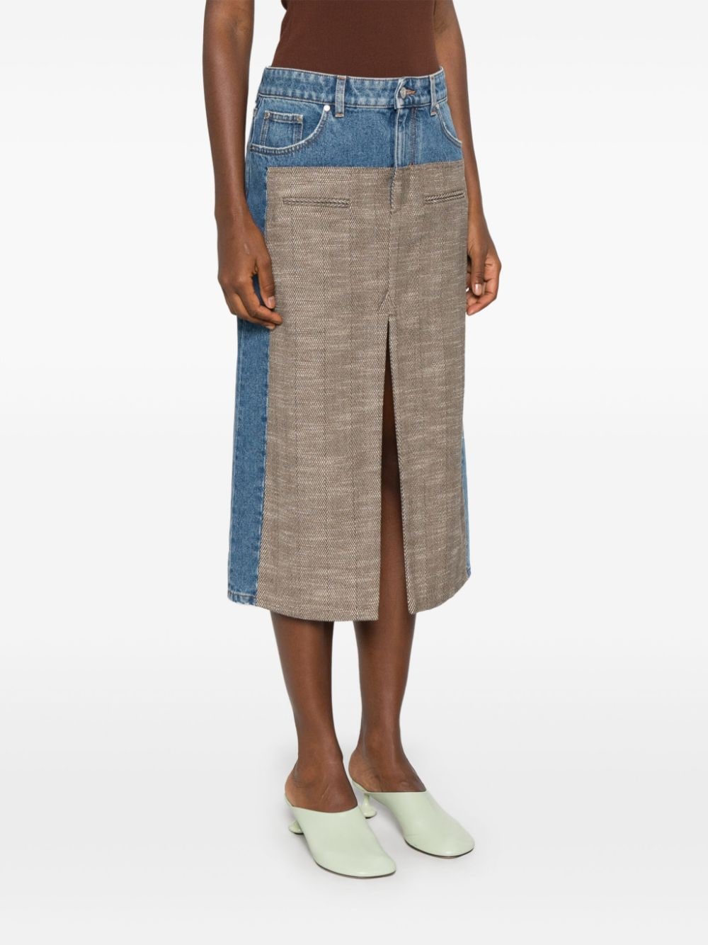 Stella McCartney Skirts Blue - VivaceVenus