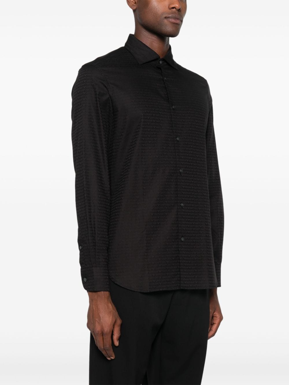 Emporio Armani Shirts Black