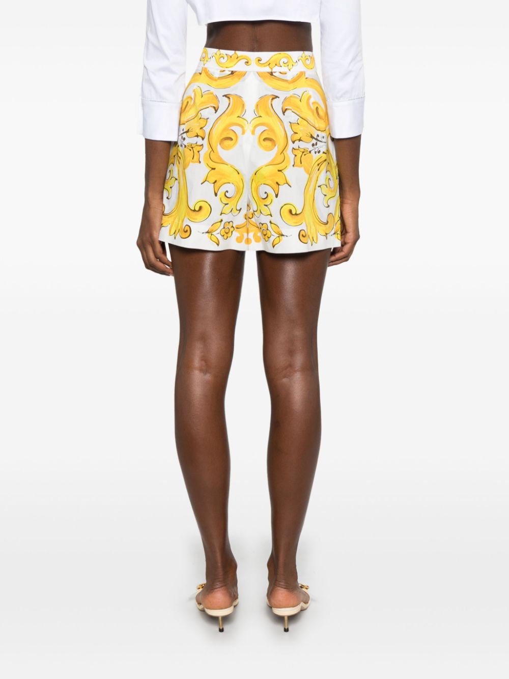 Dolce & Gabbana Shorts Yellow - VivaceVenus